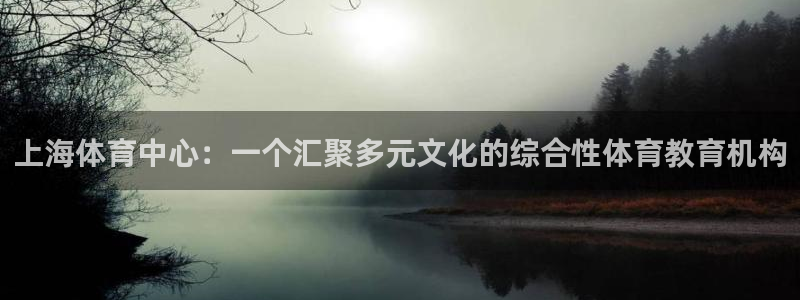 必发官网下载平台注册要钱吗安全吗：上海体育中心：一个